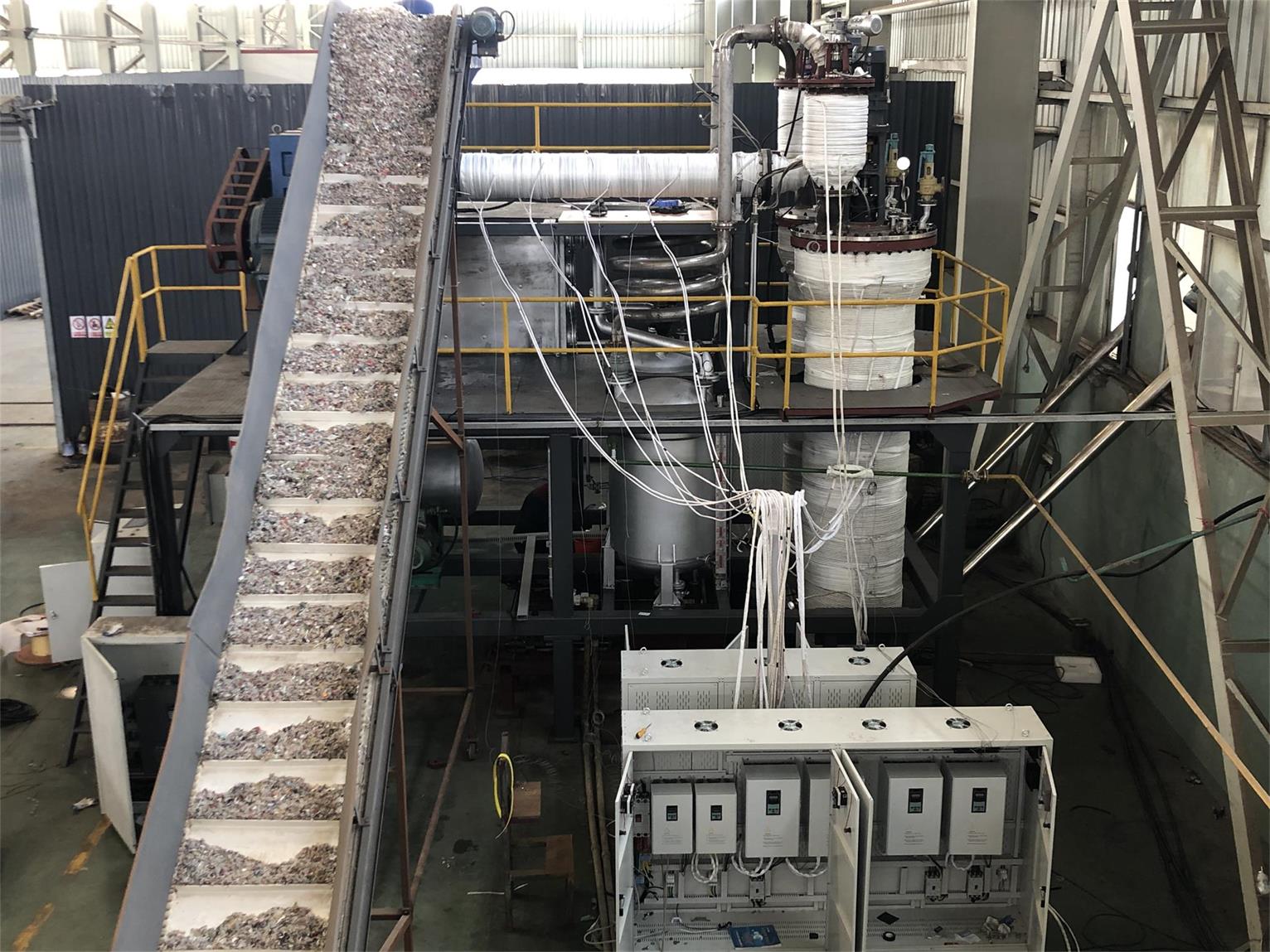 废塑料裂解炼油反应釜电磁加热器