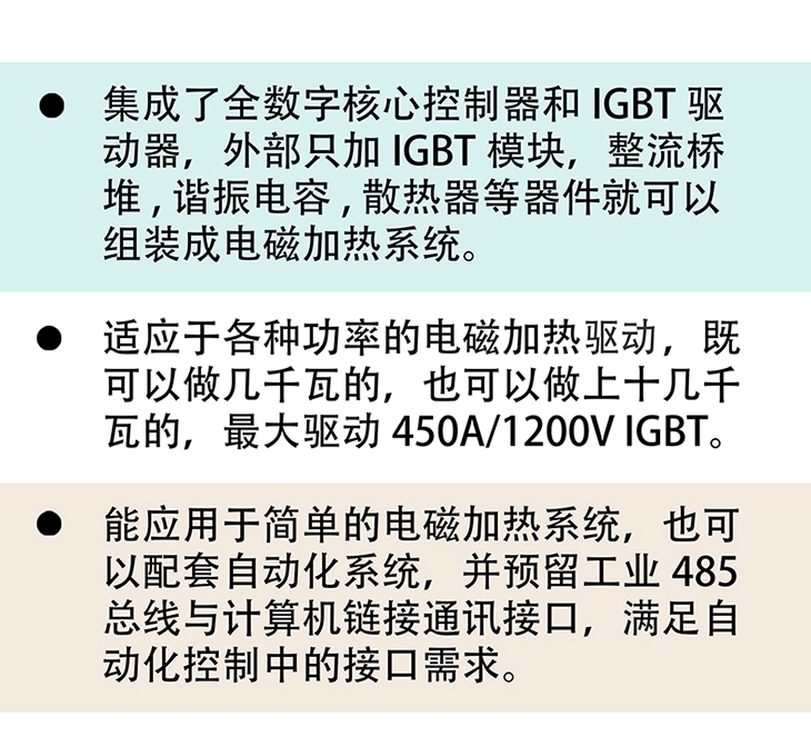 5KW~30KW半桥电磁驱动板